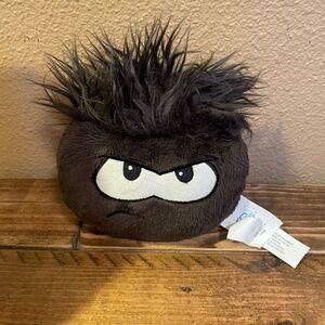 Rare Disney Club Penguin Black Plush